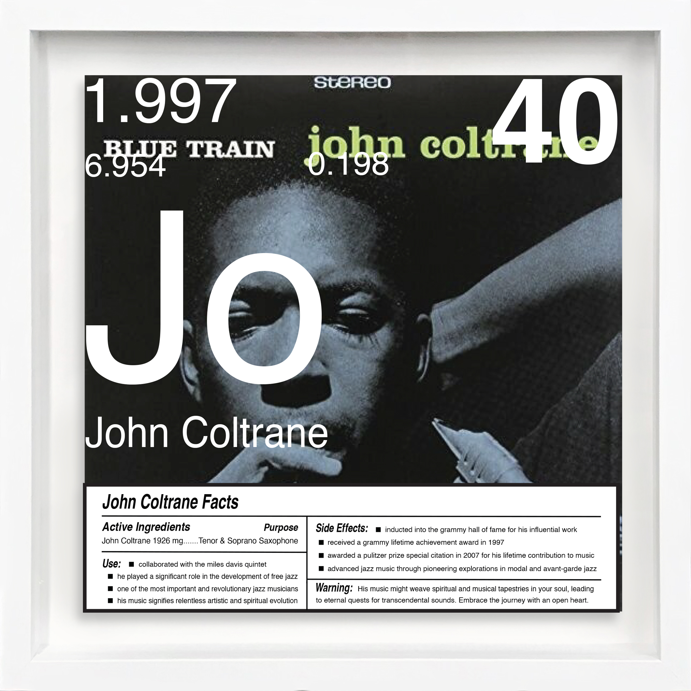 John Coltrane artwork